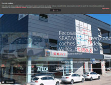 Tablet Screenshot of fecosauto.com